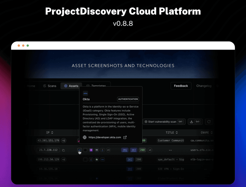 Enhancing Asset Discovery: ProjectDiscovery Cloud Platform (v0.8.8)