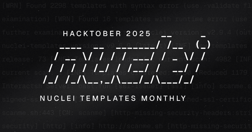 Hacktober 2025 - Nuclei Templates