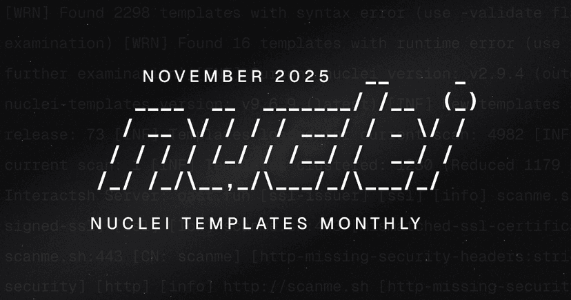 Nuclei Templates - November 2025
