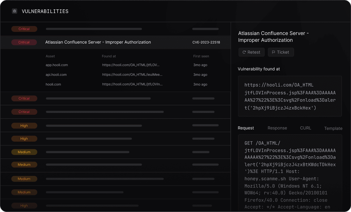 ProjectDiscovery Vulnerability Management