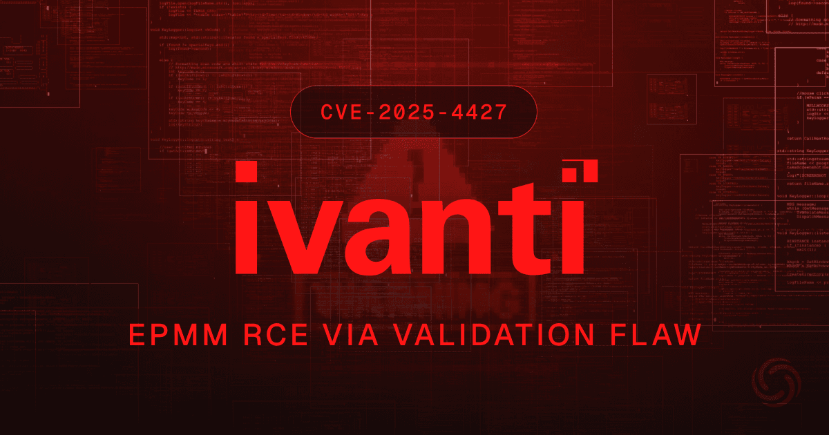 CVE-2025-4427/4428 : Ivanti EPMM Remote Code Execution - Technical Analysis